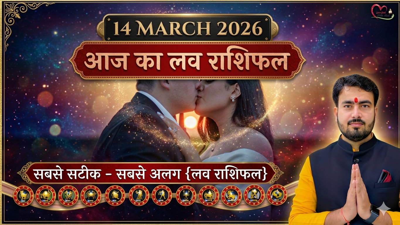 Read more about the article 14 मार्च 2026 आज का लव राशिफल आपके संबंधों के सारे राज?